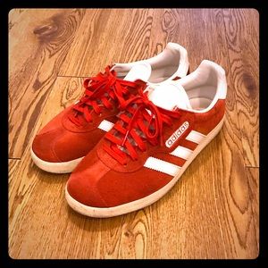 Adidas Gazelle Red/white